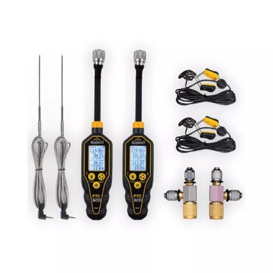 Appion PTC900 Pressure Temperature Compound Gauge Kit