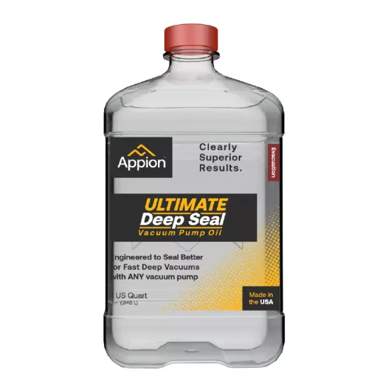 Appion Ultimate Deep Seal Vacuum Pump Oil Quart
