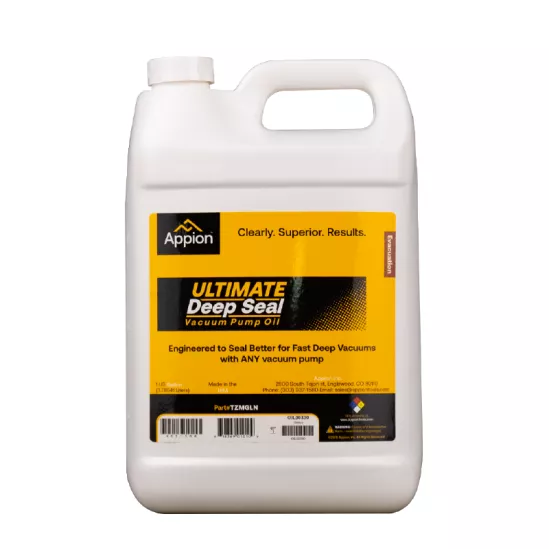 Appion Ultimate Deep Seal Vacuum Pump Oil Gallon