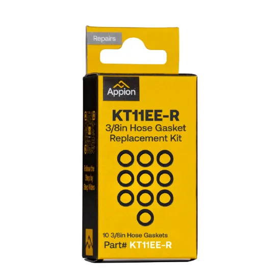 Appion MegaFlow Hose Gasket Kit for 3/8in FL Fittings, Appion MegaFlow Hose Gasket Kit for 3/8in FL Fittings