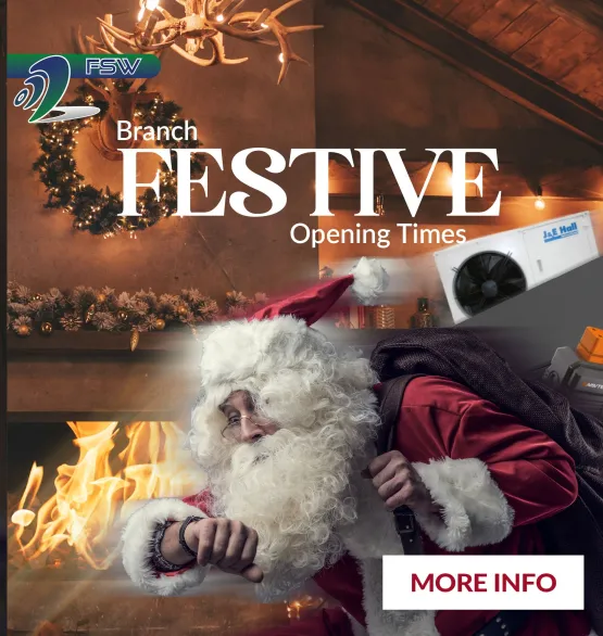 FSW Ireland Festive Opening Times